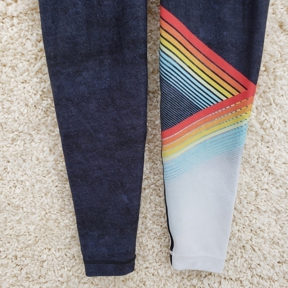 wear it to Heart WITH XXS High Waist Leggings Roller Girl striped ankle - Picture 4 of 9